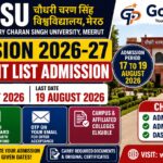 CCSU First Merit List 2026-27