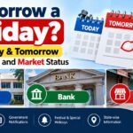 Is Tomorrow Holiday?