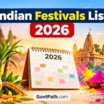 Indian Festivals List 2026